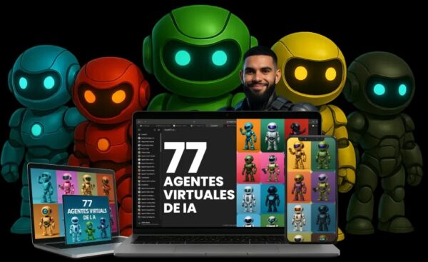 77 agentes virtuales de IA para automatizar